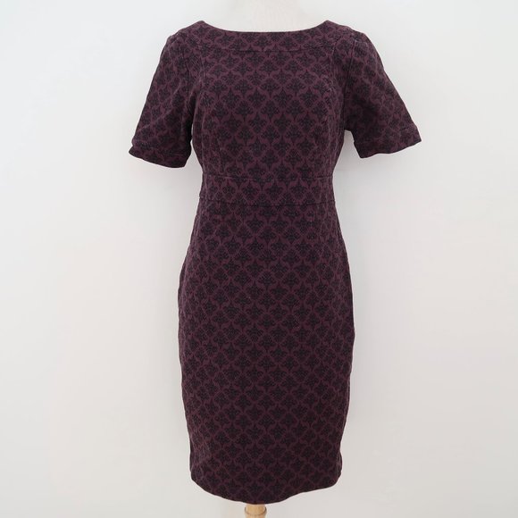 BODEN Talia short sleeve stretch dress sz 8 - Picture 2 of 6